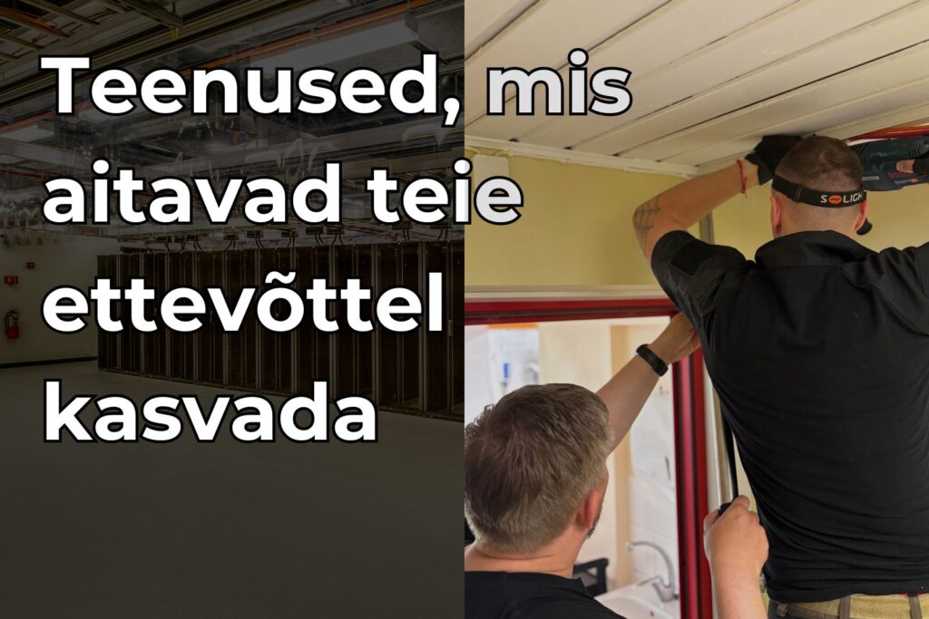 Pilt IT Sensori tehnikutest tööl